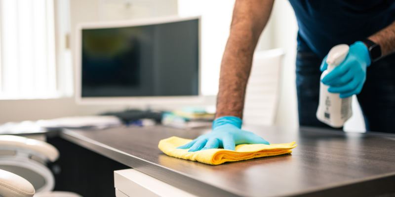 How Office Cleaning Contributes to a Healthy and Productive Workplace